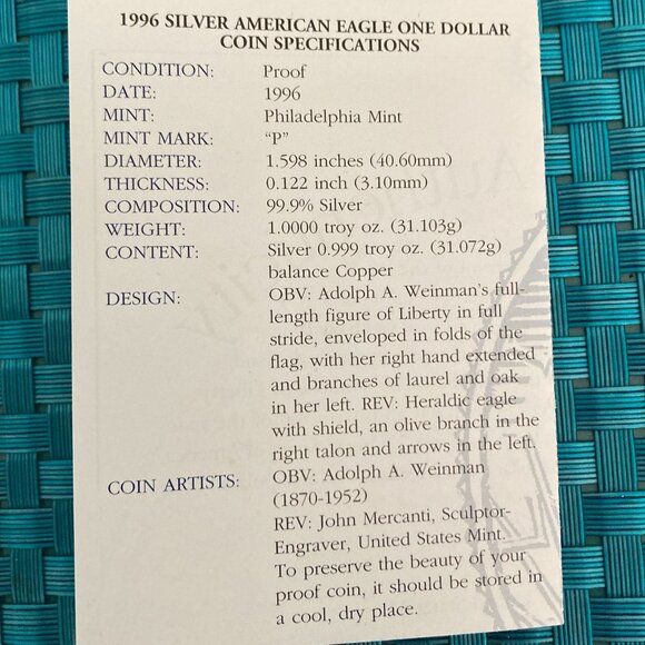 U.S. Mint American Eagles 1 oz Silver Bullion - Lot of 2 - Picture 8 of 15